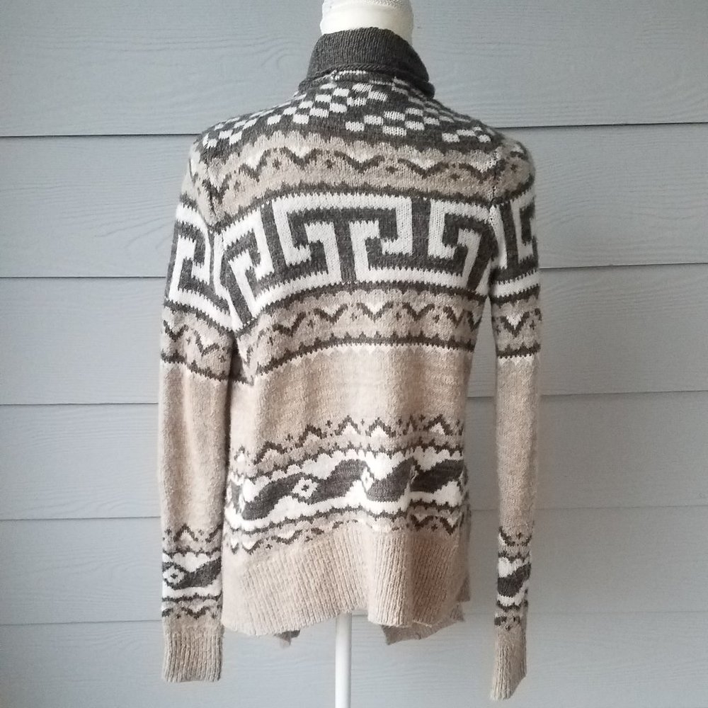 Abercrombie Open Front Patterned Cardigan - image 3